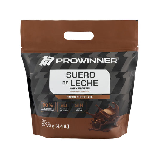 Proteína de Suero de Leche Concentrado Chocolate 2 kg 80 porciones