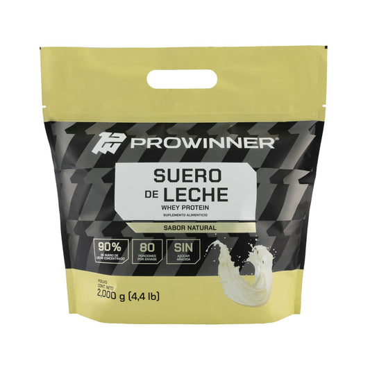 Proteína de Suero de Leche Concentrado Sabor Natural 2 kg 80 porciones