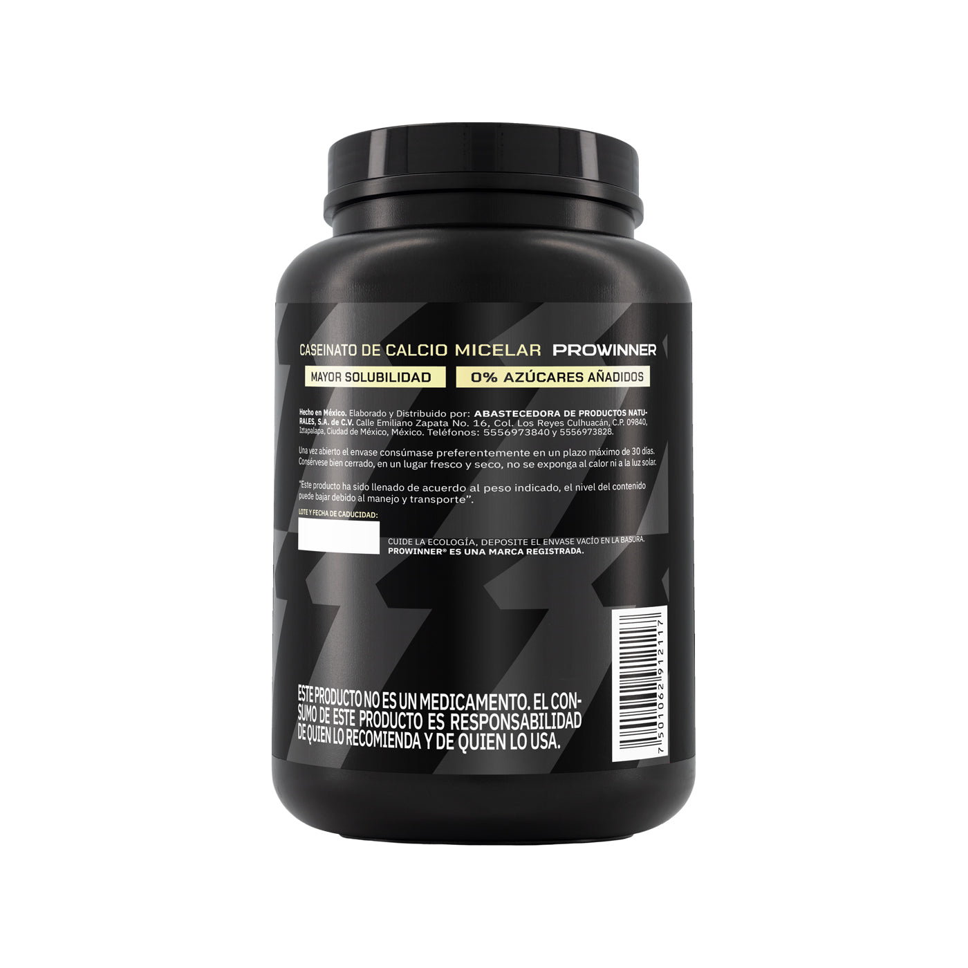 Kit 2 Piezas Proteína Caseinato de Calcio Micelar Sabor Natural 700 g 28 porciones