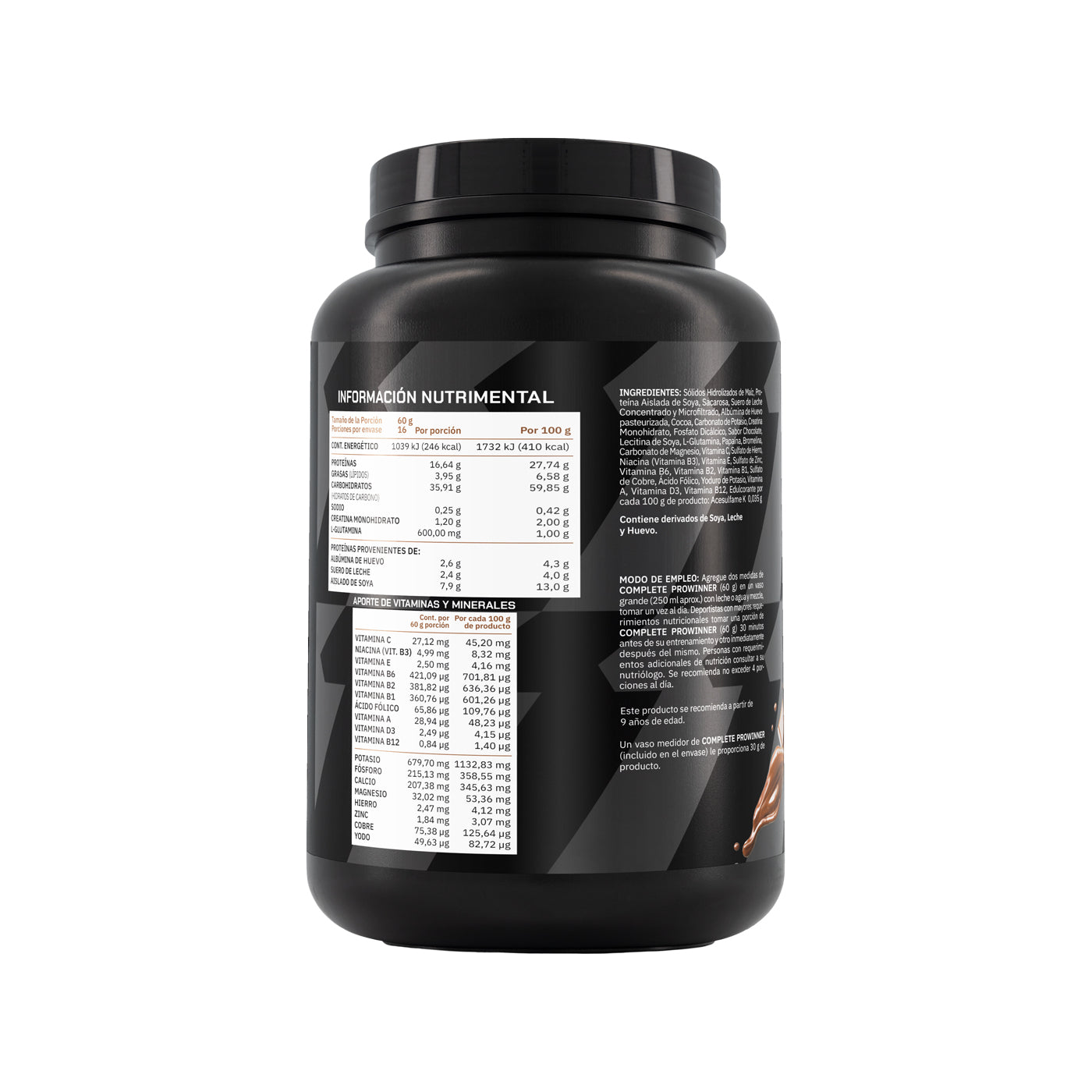Proteína Complete Sabor Chocolate 1 kg 16 porciones