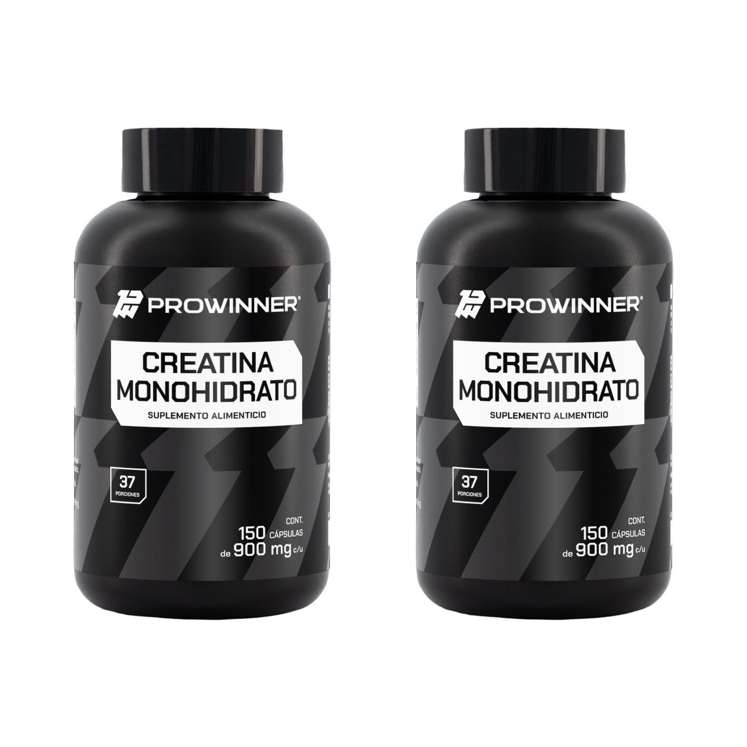 tomar l carnitina y creatina Kit 2 Piezas Creatina Monohidrato 150 Caps 100% Pura 74 porciones – ProWinner
