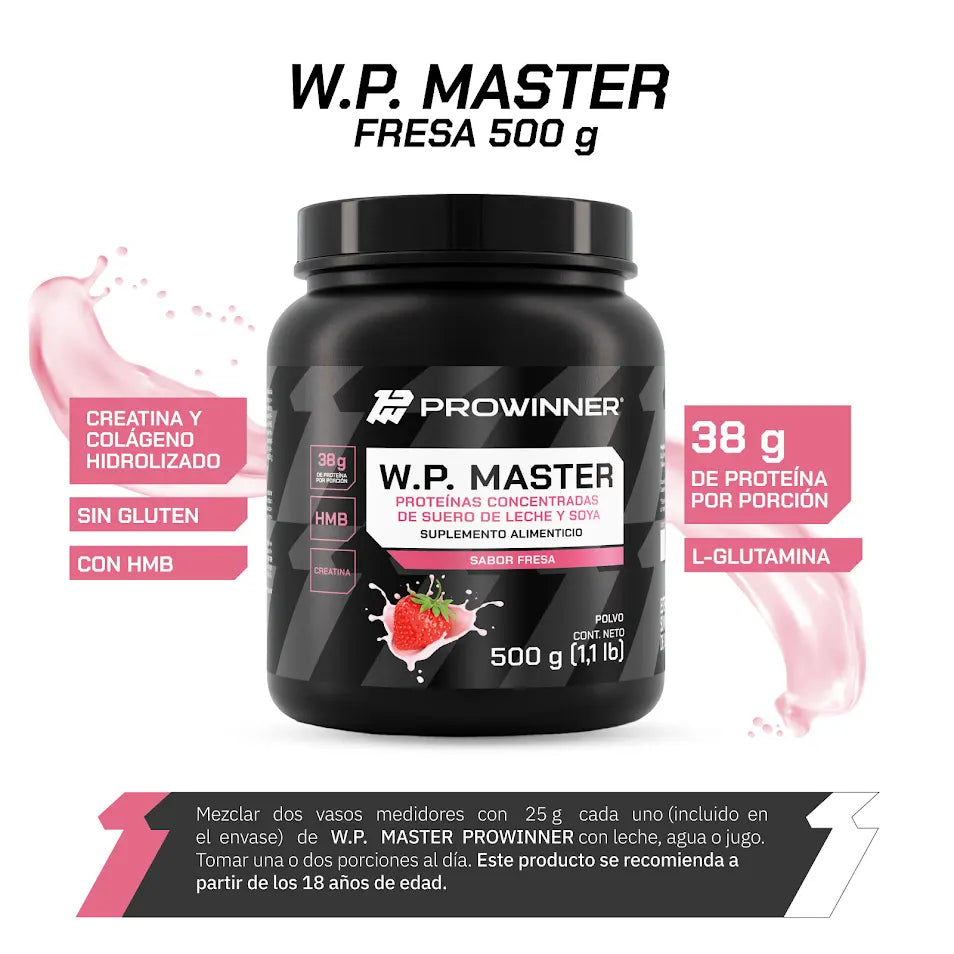 WP Master fresa 500 gramos - ProWinner