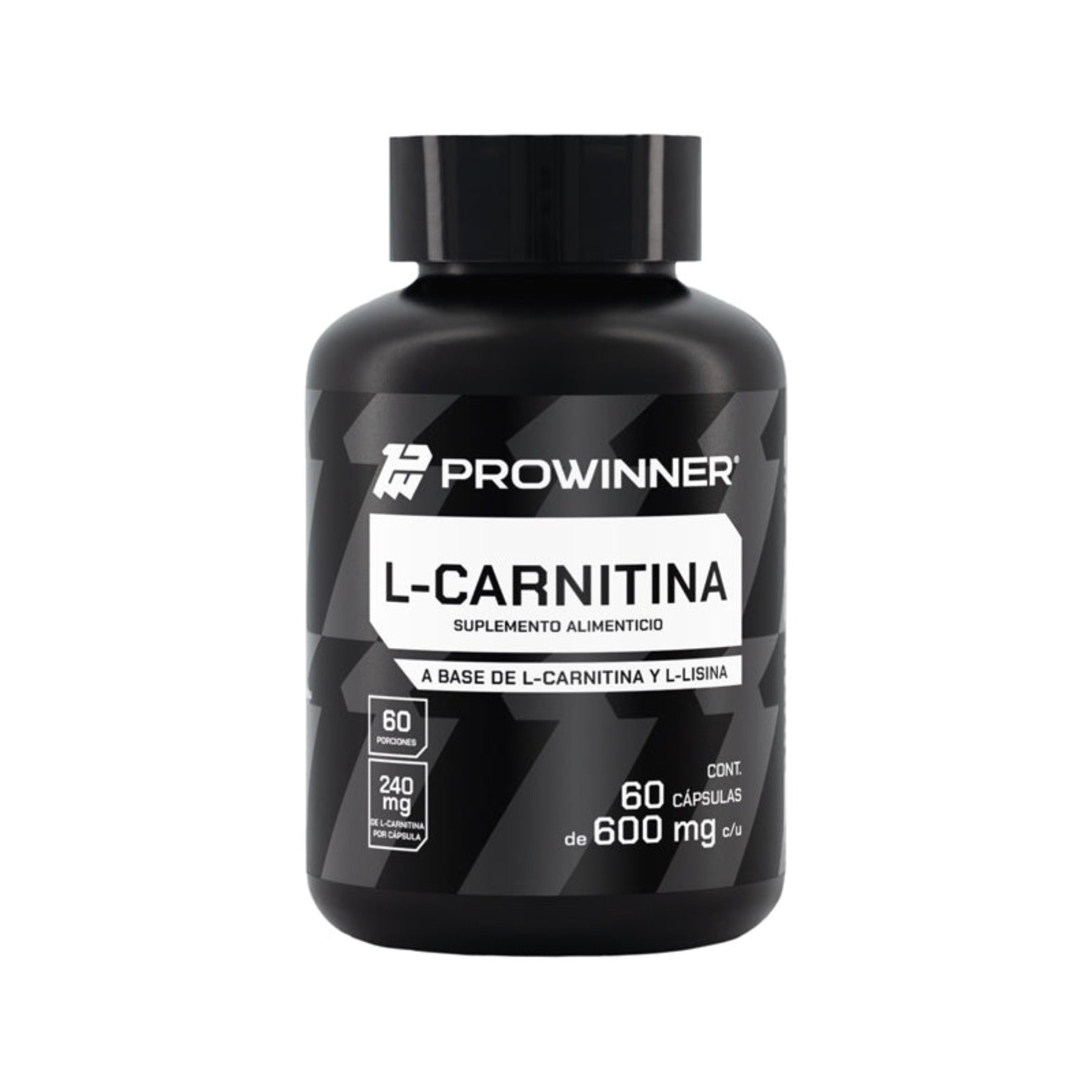 Pre-entreno L-Carnitina 60 Cpsulas 60 porciones ProWinner Pre-entreno L-Carnitina 60 Cpsulas 60 porciones ProWinner
