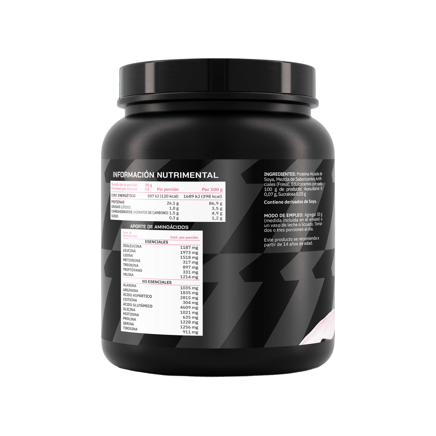 Proteína 90% Sabor Fresa 400 g 13 porciones