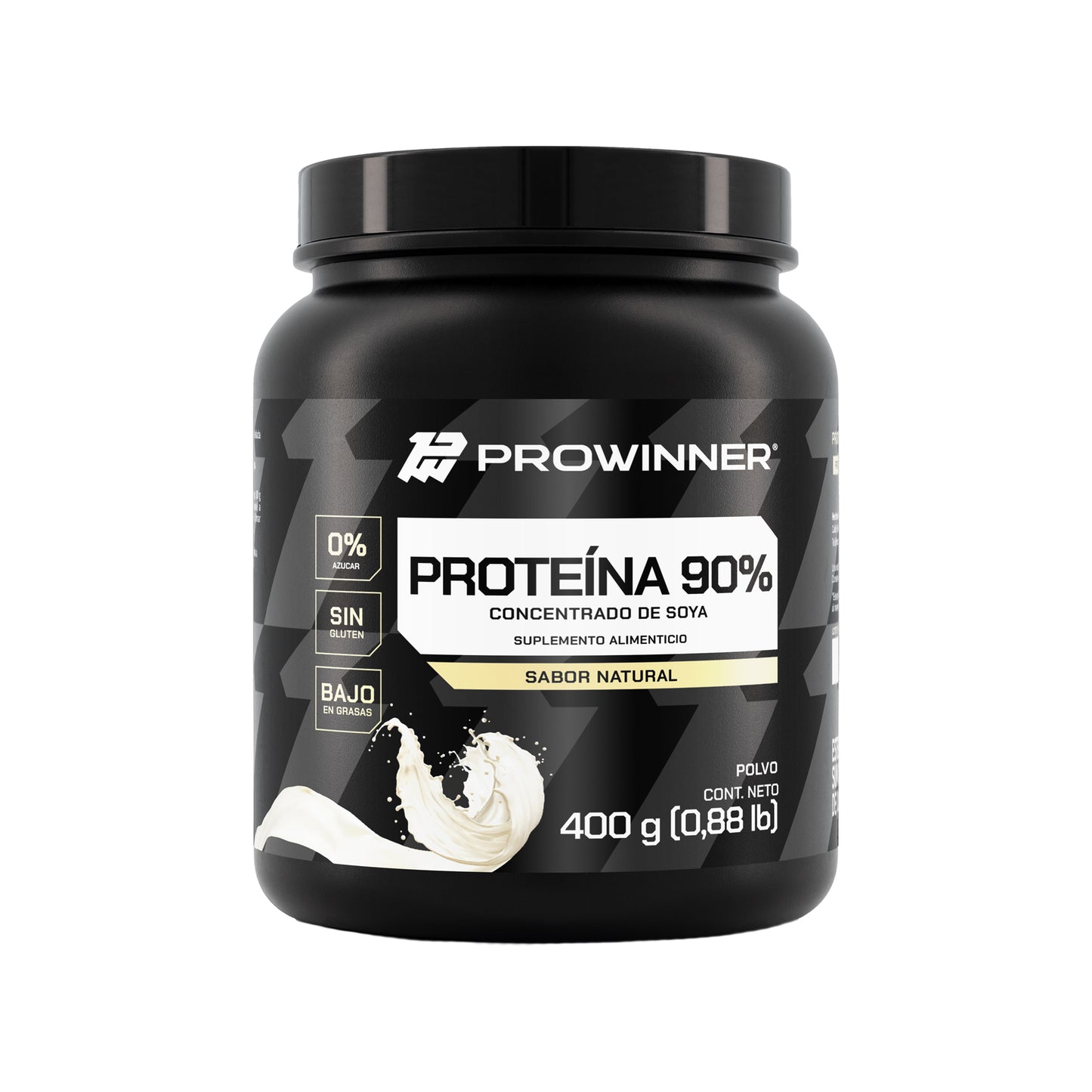 Proteína 90% Sabor Natural 400 g 13 porciones