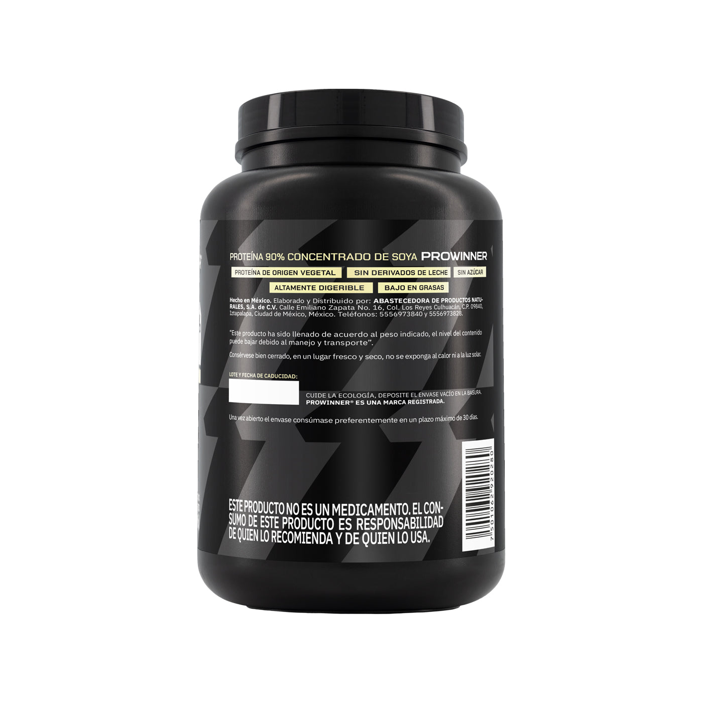 Proteína 90% Sabor Natural 1.2 Kg 40 porciones