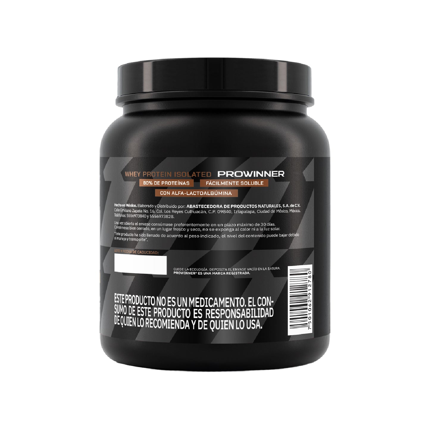 Proteína Whey Protein Isolated Chocolate 500 g 20 porciones