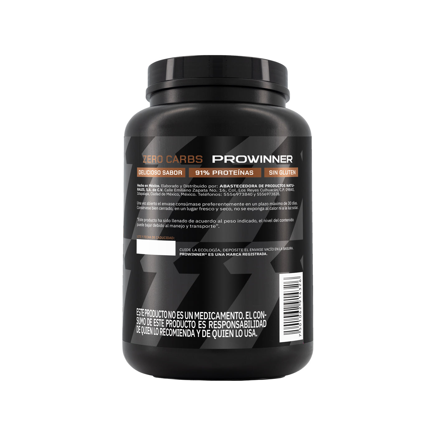Zero carbs chocolate 1 kg - ProWinner