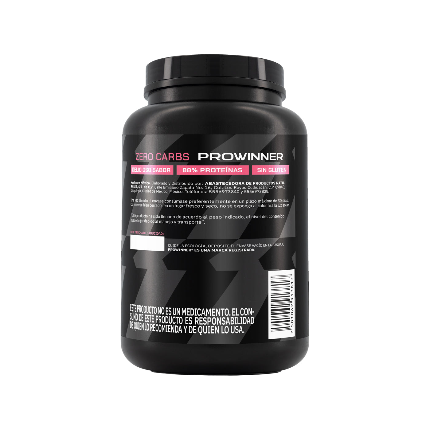 Proteína Zero Carbs, Proteína Sin Carbohidratos Fresa 1 kg 50 porciones