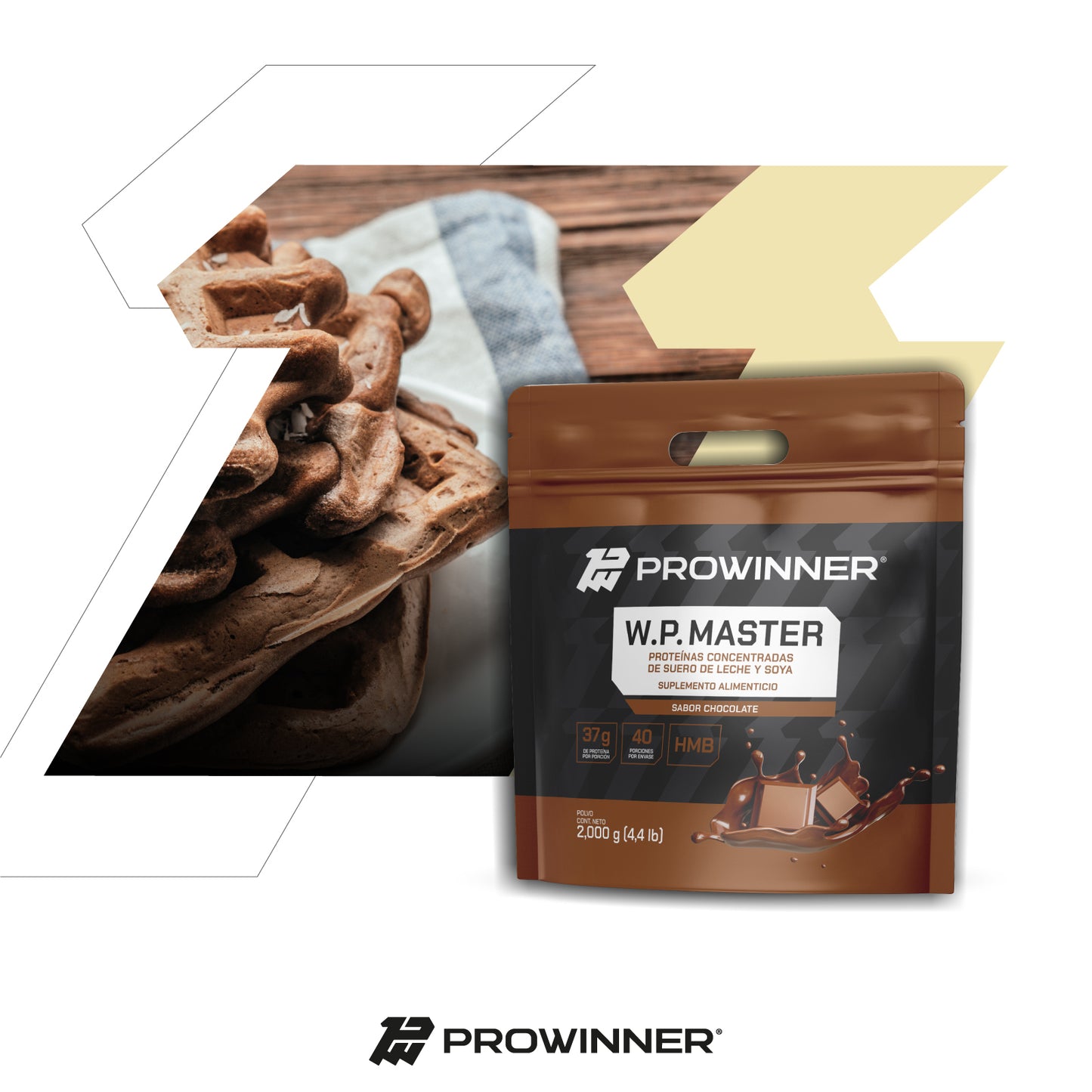WP Master sabor Chocolate 2 kg- ProWinner