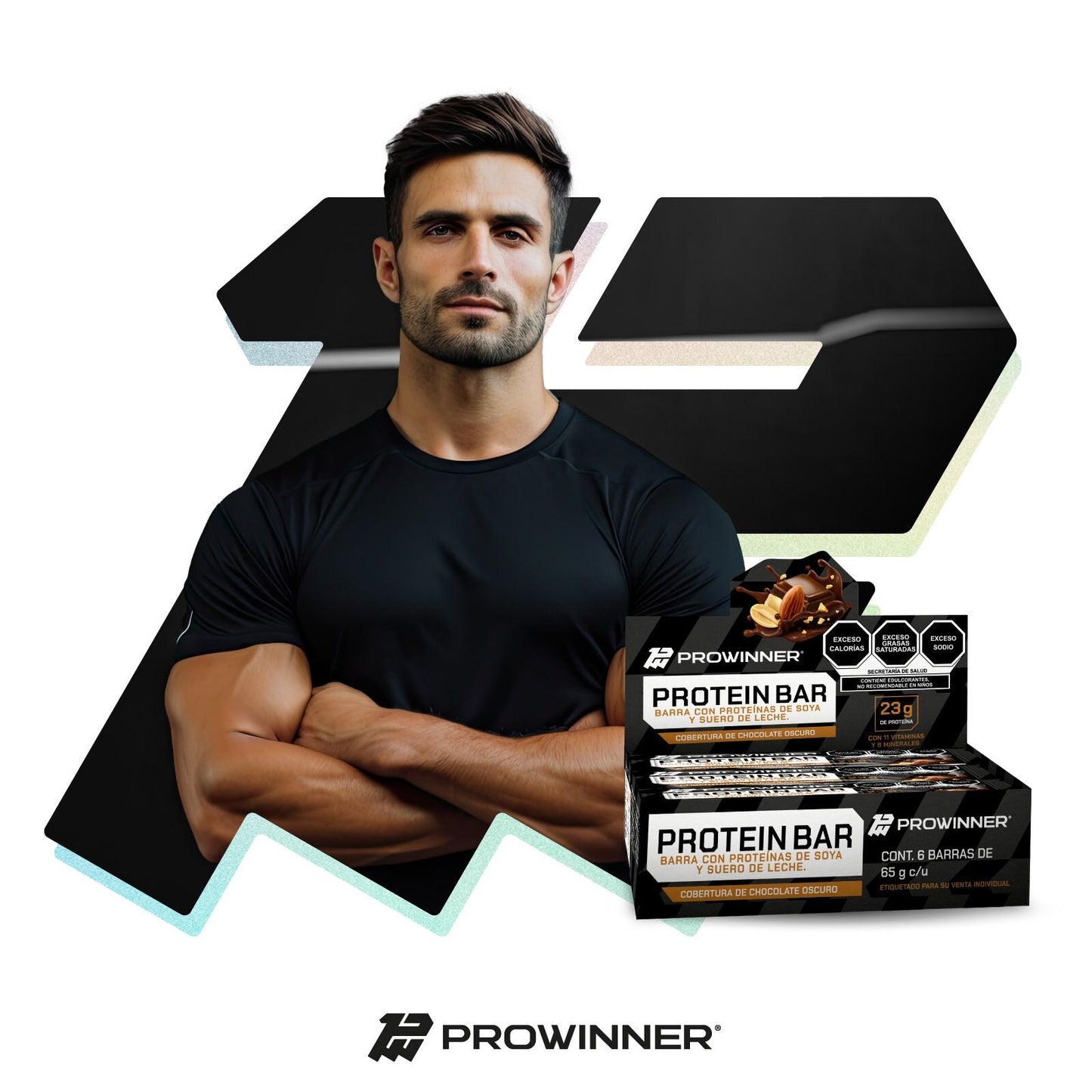 Caja Protein Bar 6 piezas - ProWinner