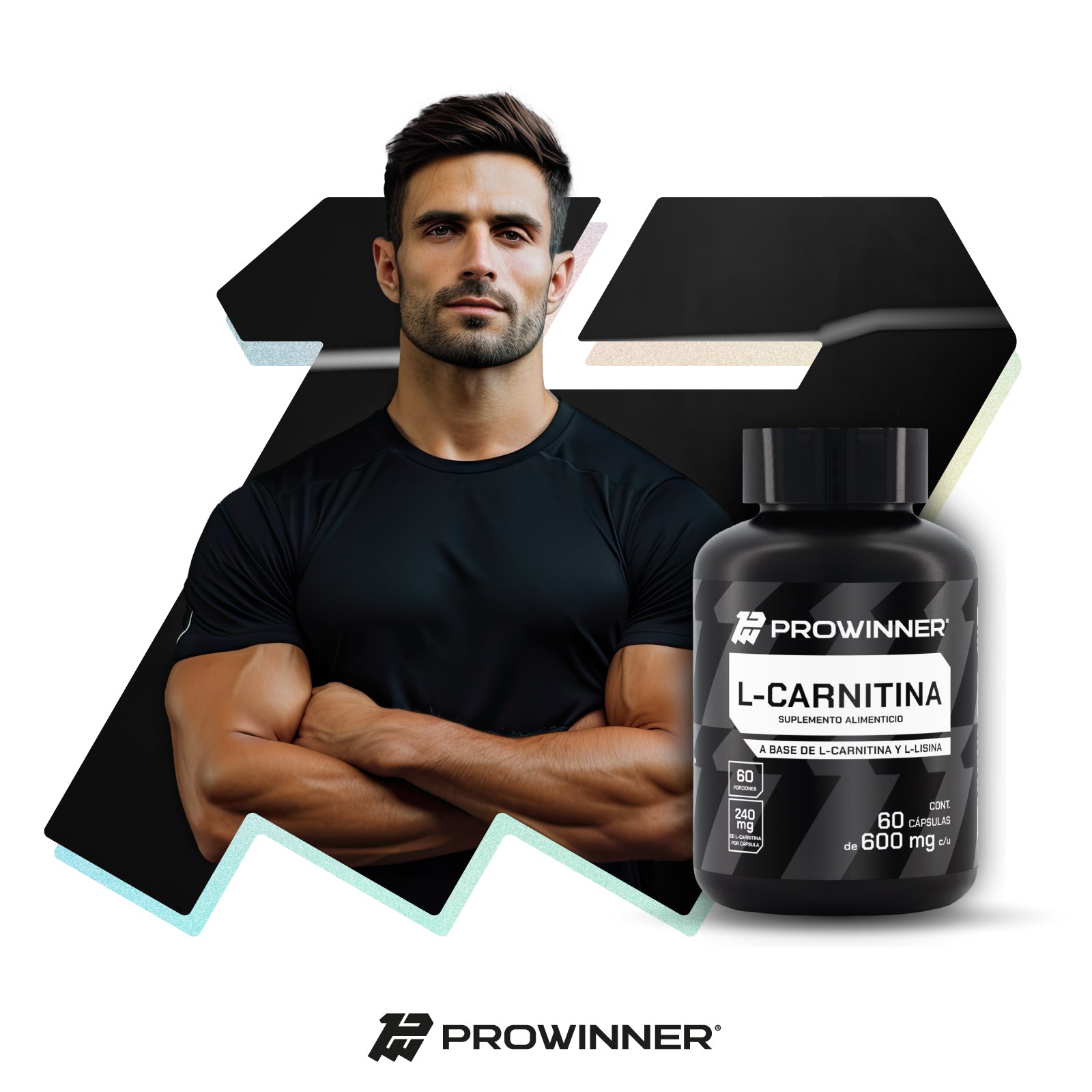 Pre-entreno L-Carnitina 60 Cpsulas 60 porciones ProWinner Pre-entreno L-Carnitina 60 Cpsulas 60 porciones ProWinner