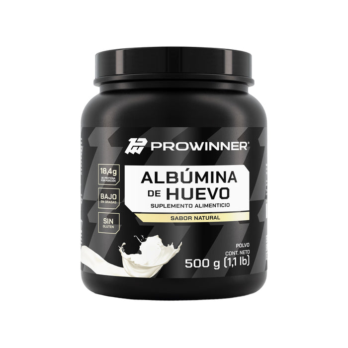Albumina de huevo natural 500 gramos - ProWinner