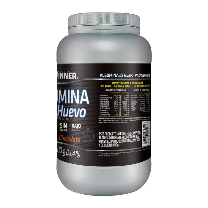 Albumina de Huevo Chocolate 1200 g