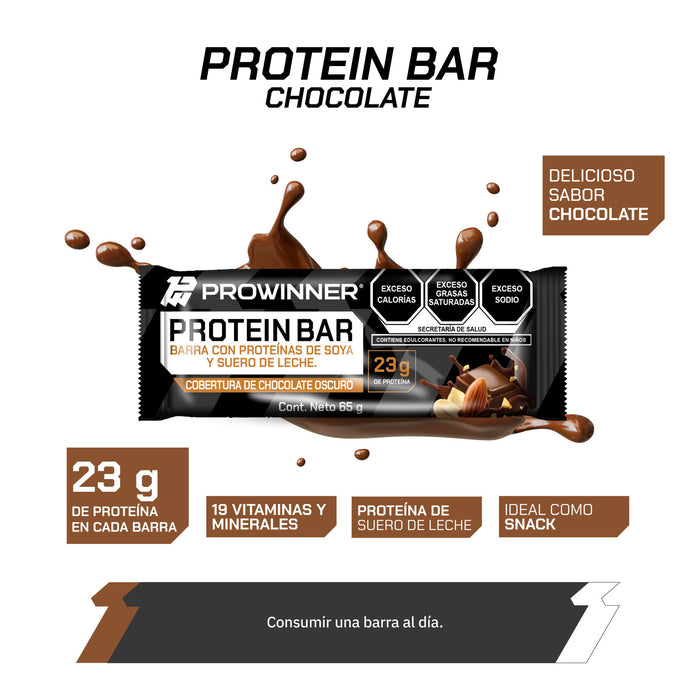 Caja Protein Bar 6 piezas - ProWinner