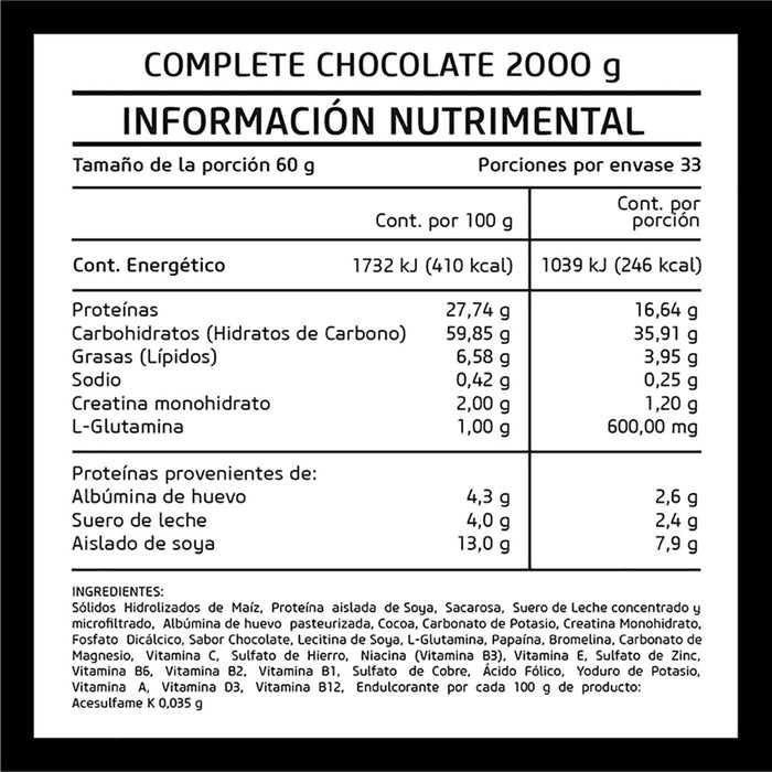 Complete Chocolate 2 kg