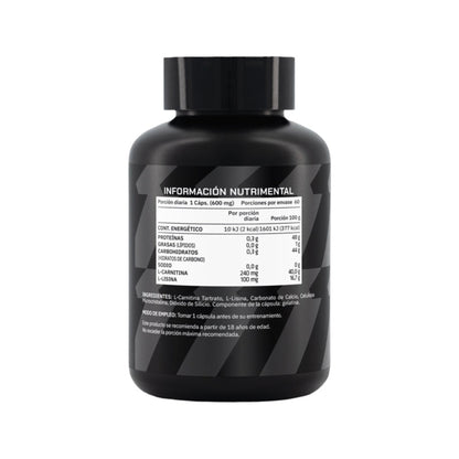 l carnitina recomendada Pre-entreno L-Carnitina 60 Cápsulas 60 porciones – ProWinner