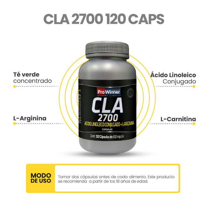 CLA 2700 120 cápsulas