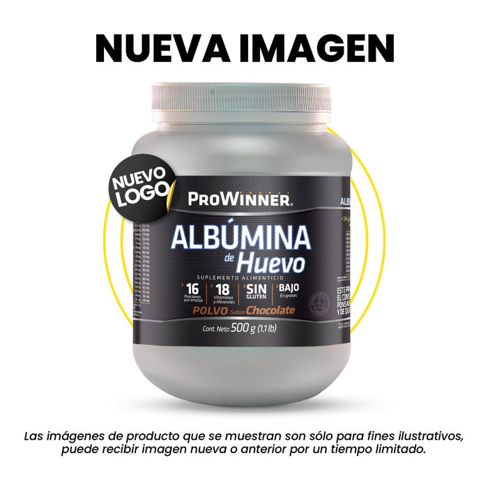 Albumina de Huevo Chocolate 500 g