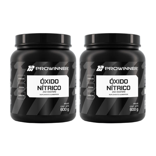 Kit 2 Piezas Pre entreno Óxido Nítrico No Master  600g 120 porciones