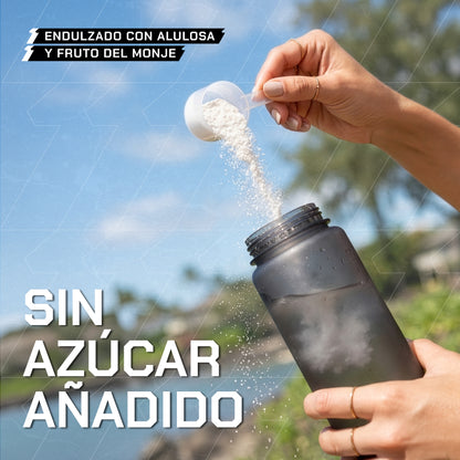 PROWINNER-Lite Electrolitos Sabor Pepino| Bebida en Polvo para Hidratación | Con Sodio, Potasio y Magnesio | Sin Azúcar | Suplemento para Preparar Bebida Hidratante| 225 g