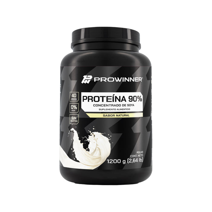 Proteína de Soya 90% natural 1200 gramos - ProWinner