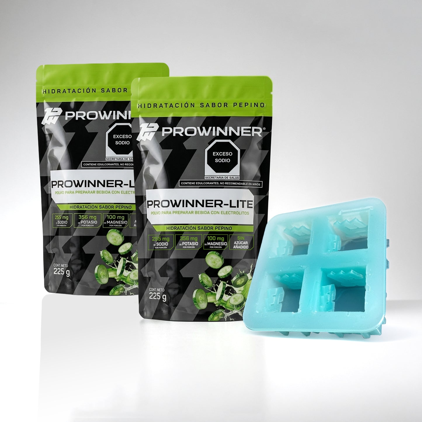 Kit 2 PROWINNER Lite Electrolitos + Molde para Hielos de Regalo