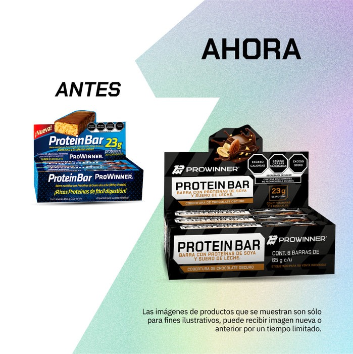 Caja Protein Bar 6 piezas - ProWinner