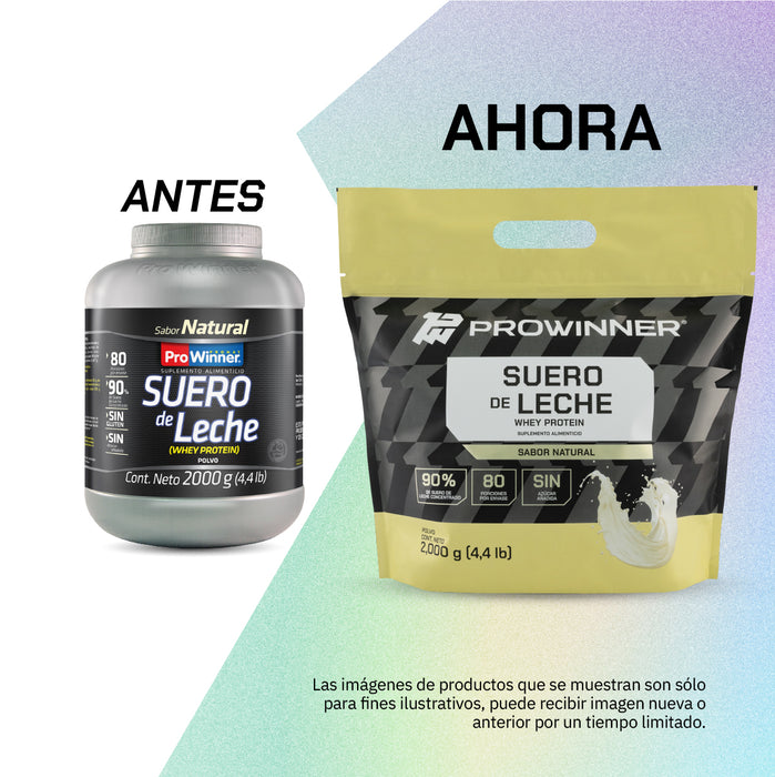 Suero de Leche natural 2 kg- ProWinner