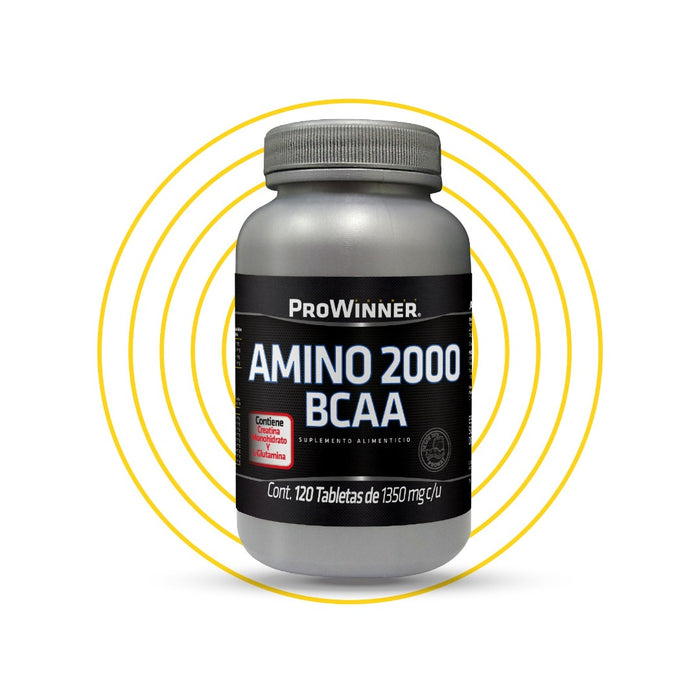 Amino 2000 BCAA  120 tabletas