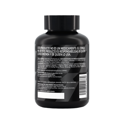 T-LIFT HOMBRES 60 cápsulas con Fenogreco, Ácido Aspártico, Maca, Ginseng, L-Arginina, Zinc y Vitamina D3 | Suplemento Alimenticio para Hombres