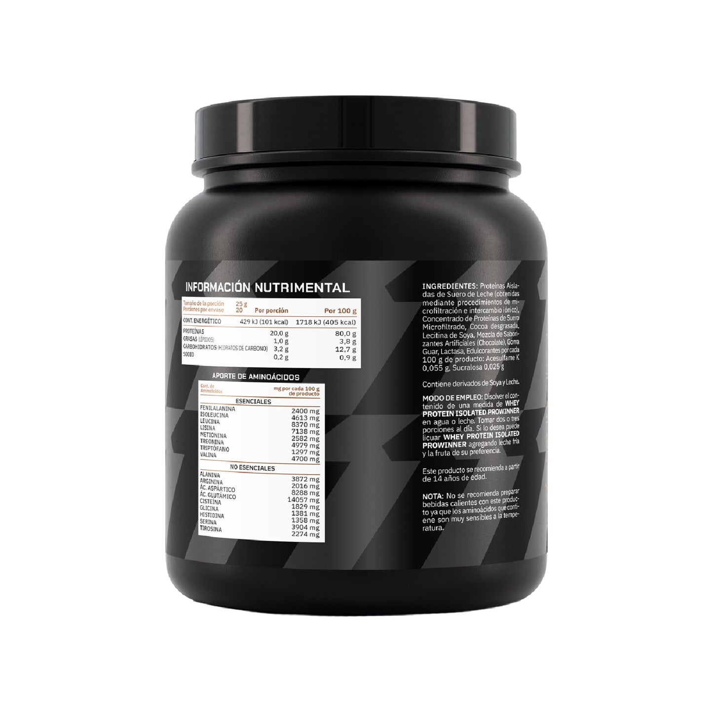 Whey Protein Isolated Chocolate 500g