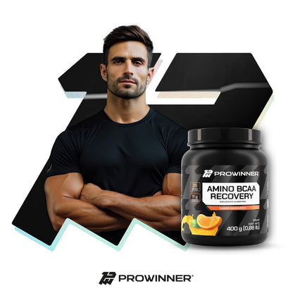 Amino BCAA Recovery sabor Mandarina 400 gramos - ProWinner