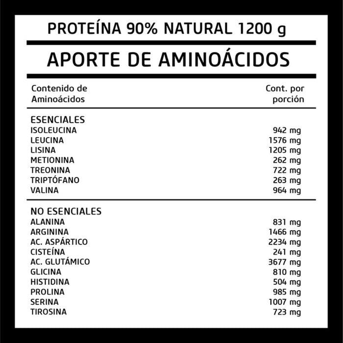 Proteína 90% Soya 1.2K - Natural